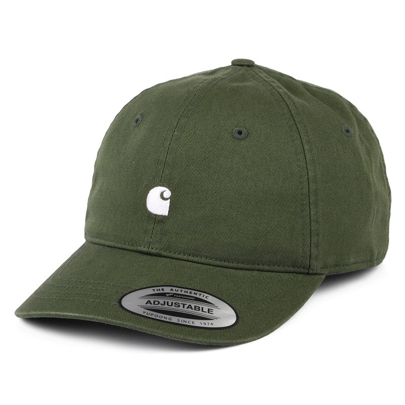 Carhartt WIP Hats Madison Logo Baseball Cap – Olive Adjustable