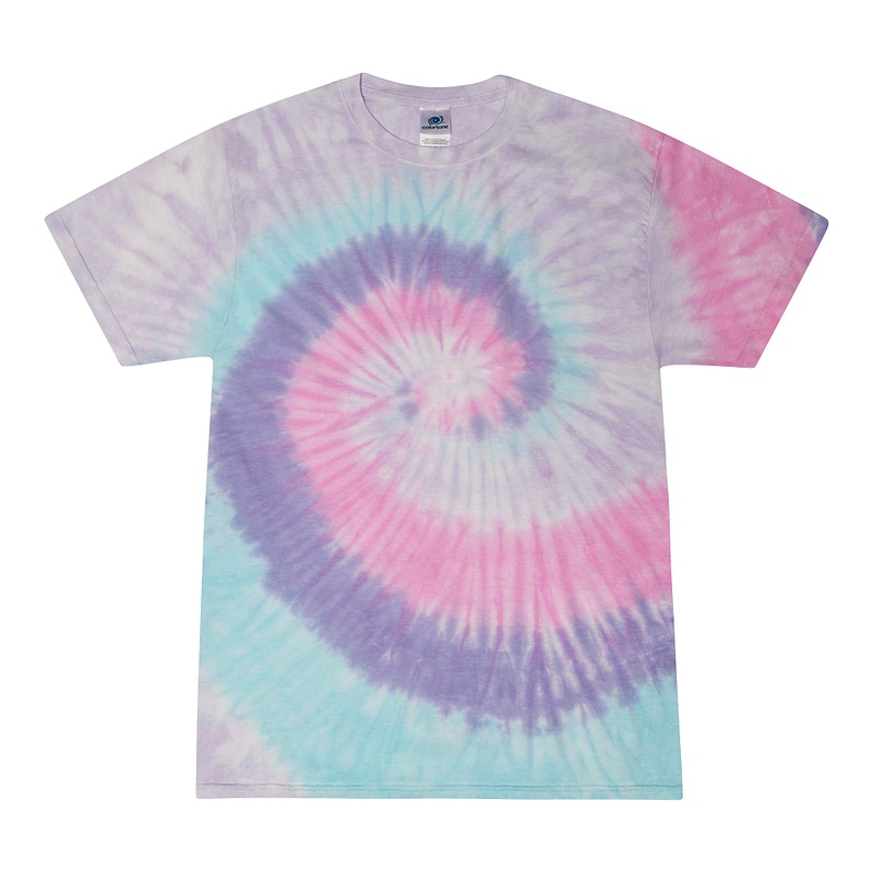 Colortone 1000 Multi-Color Tie-Dyed T-Shirt – Unicorn Unicorn S