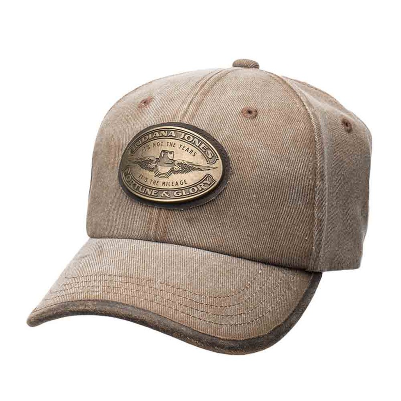 Coronado Indiana Jones Canvas Baseball Cap – Dorfman Hats Brown OS