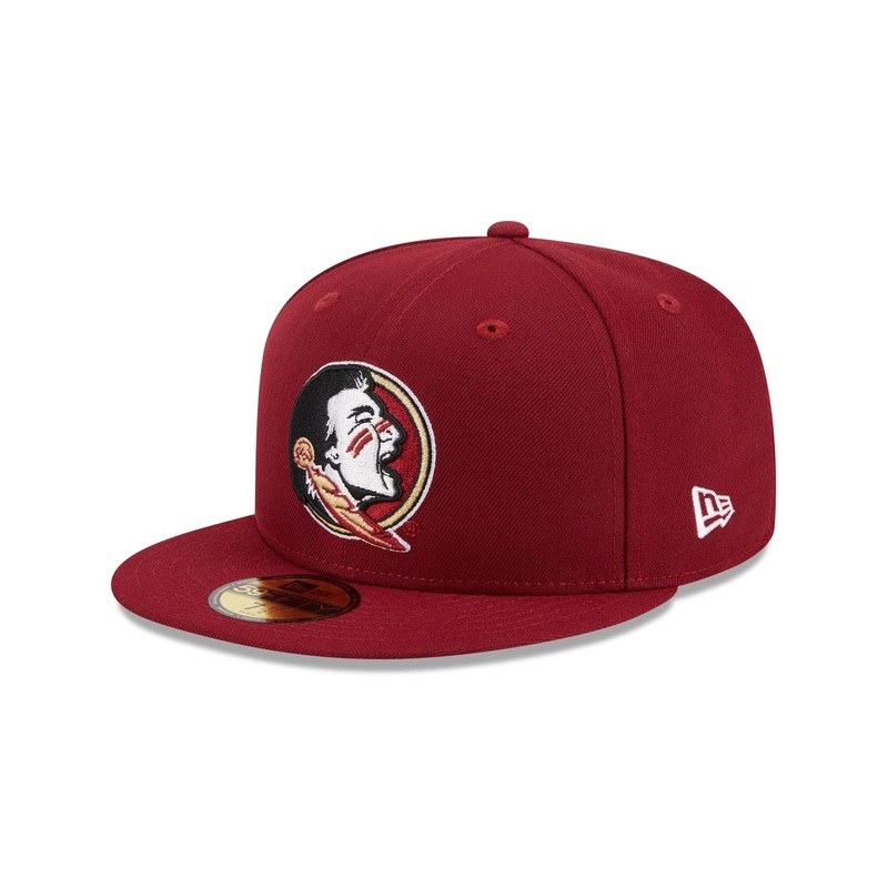 Florida State Seminoles Garnet 59FIFTY Fitted Hat 7