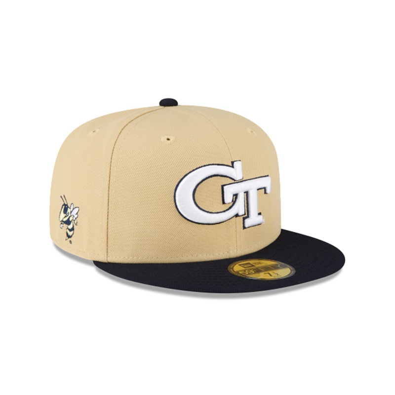 Georgia Tech Yellow Jackets 59FIFTY Fitted Hat 7