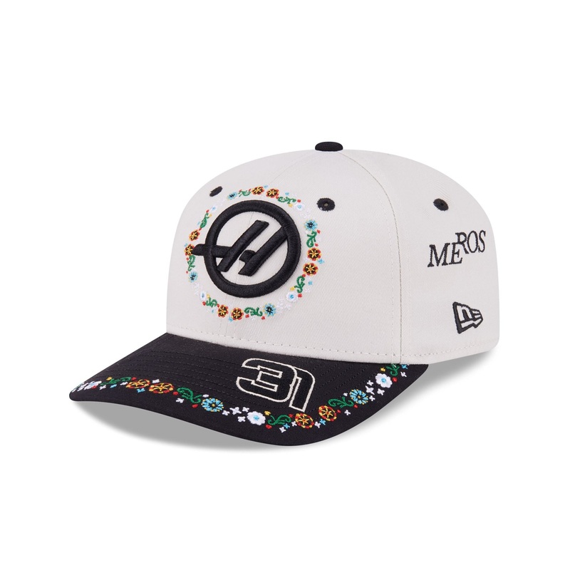 MoneyGram Haas F1 Team 2025 Mexico City Race Special Esteban Ocon 9SEVENTY Stretch-Snap Hat One Size