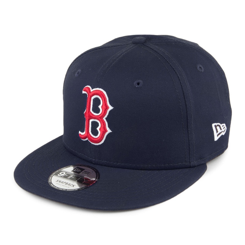New Era 9FIFTY Boston Red Sox Snapback Cap – MLB League Essential – Navy Blue Small/Medium