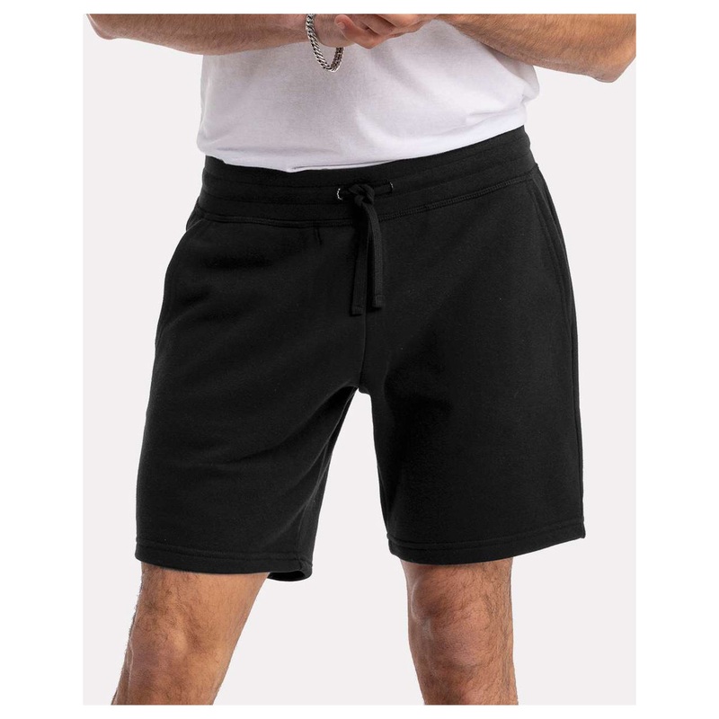 Next Level 9903 Unisex Fleece Sweat Shorts Black XS