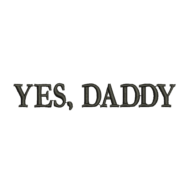 Yes Daddy Logo Default Title One Size
