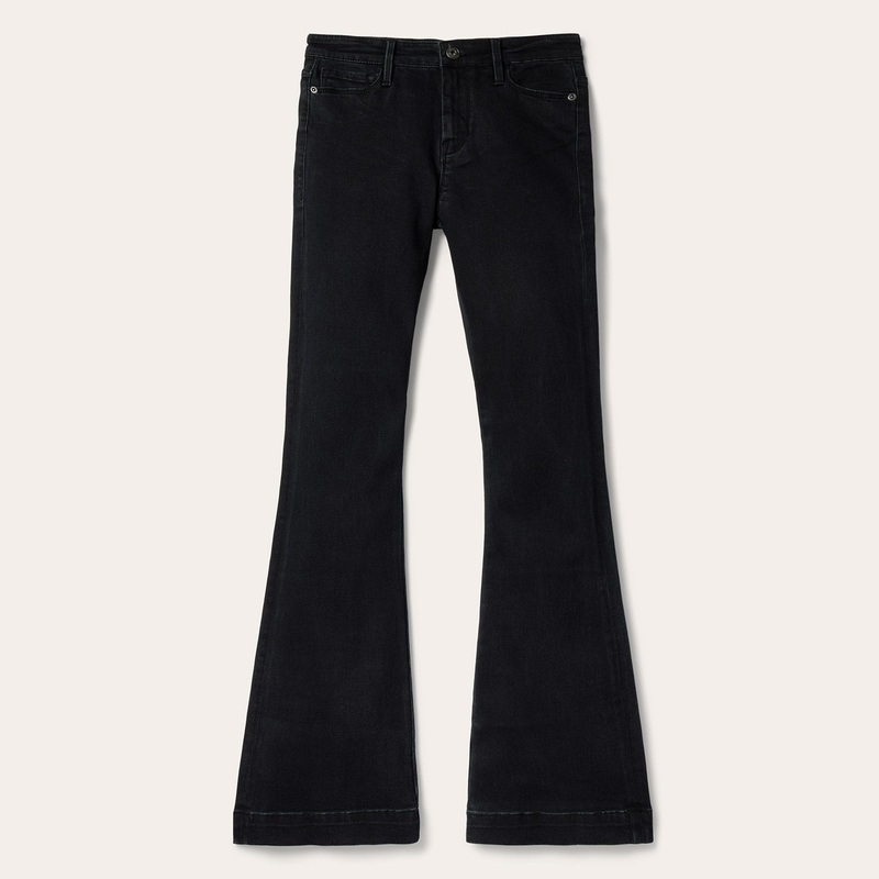 921 High Rise Flare Jeans Black 00 S