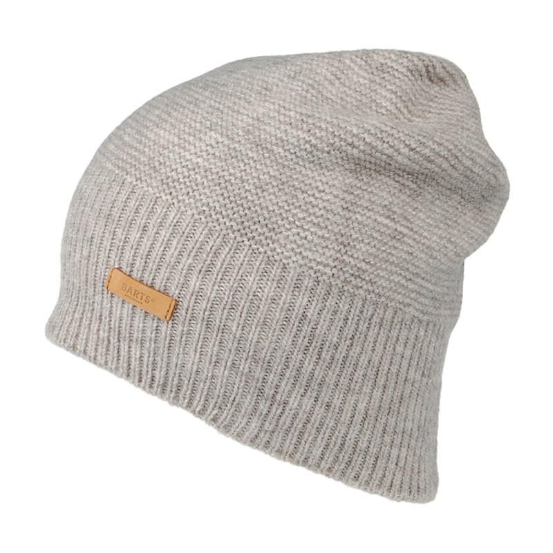 Barts Hats Irida Slouchy Beanie Hat – Heather Grey 1-Size