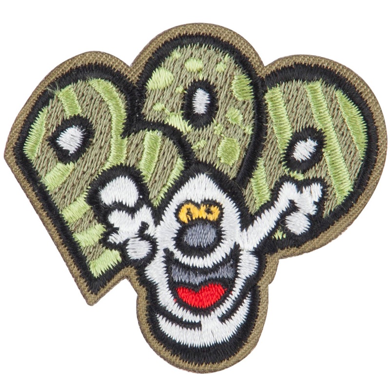 Boo Ghost Patch Olive One Size