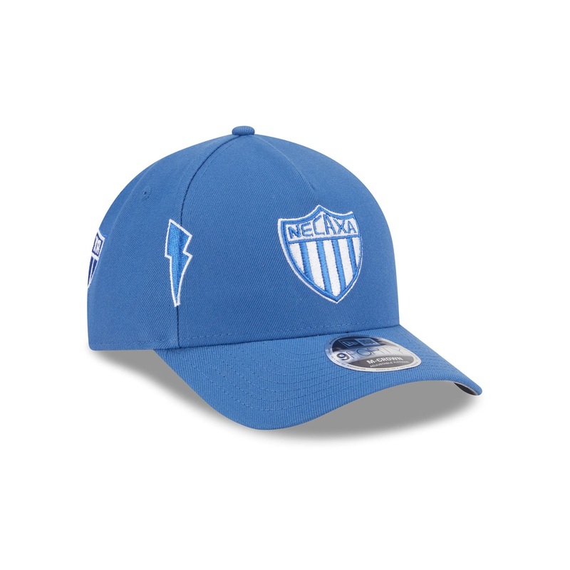 Club Necaxa Indigo 9FORTY M-Crown A-Frame Trucker Hat One Size