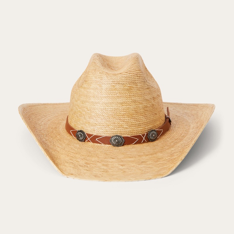 Cowhand Mexican Palm Cowboy Hat Toasted Palm S