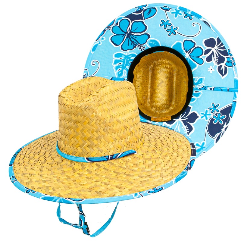Goldcoast Aloha Straw Lifeguard Hat GCB3332 Natural