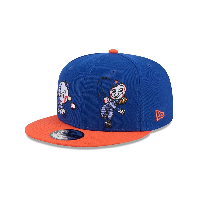 New York Mets Generation Mascots 9FIFTY Snapback Hat One Size