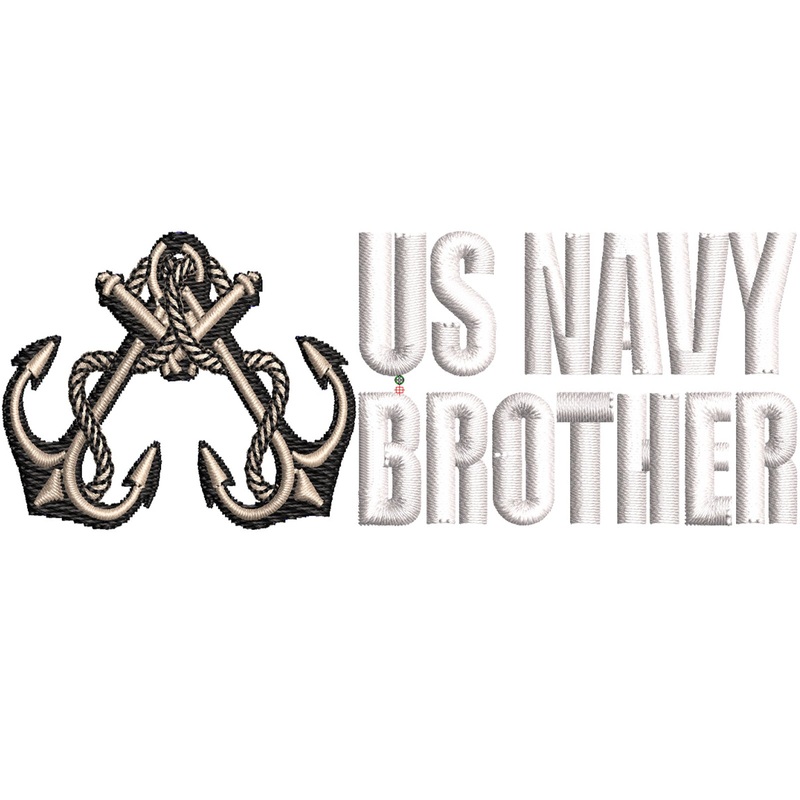 Proud Brother Navy Veteran Proud Brother Navy Veteran One Size