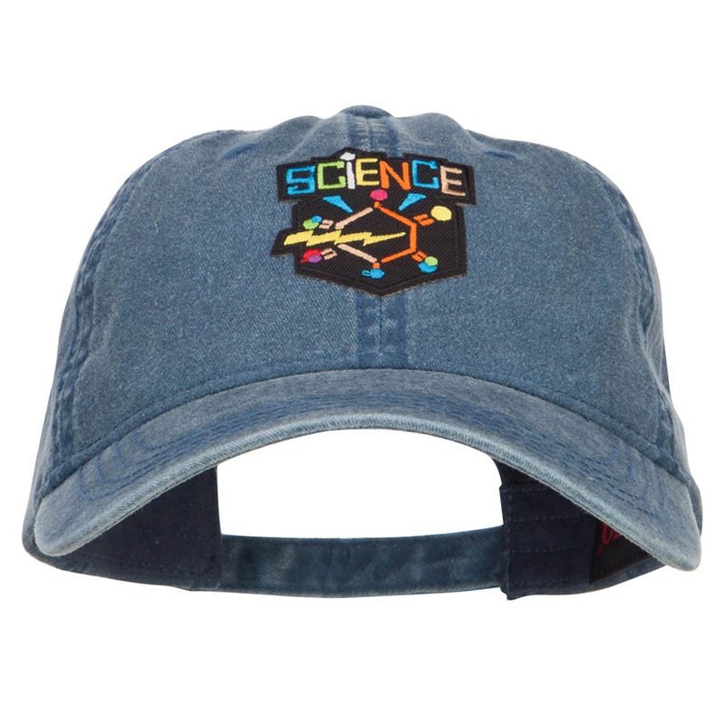 Science Patch Washed Cap Navy One Size