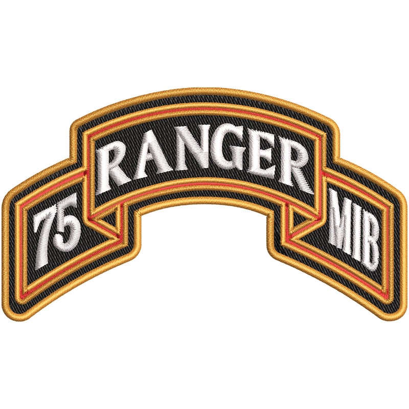 U.S. Army 75th Ranger Military Intelligence Battalion Symbol U.S. Army 75th Ranger Military Intelligence Battalion Symbol One Size