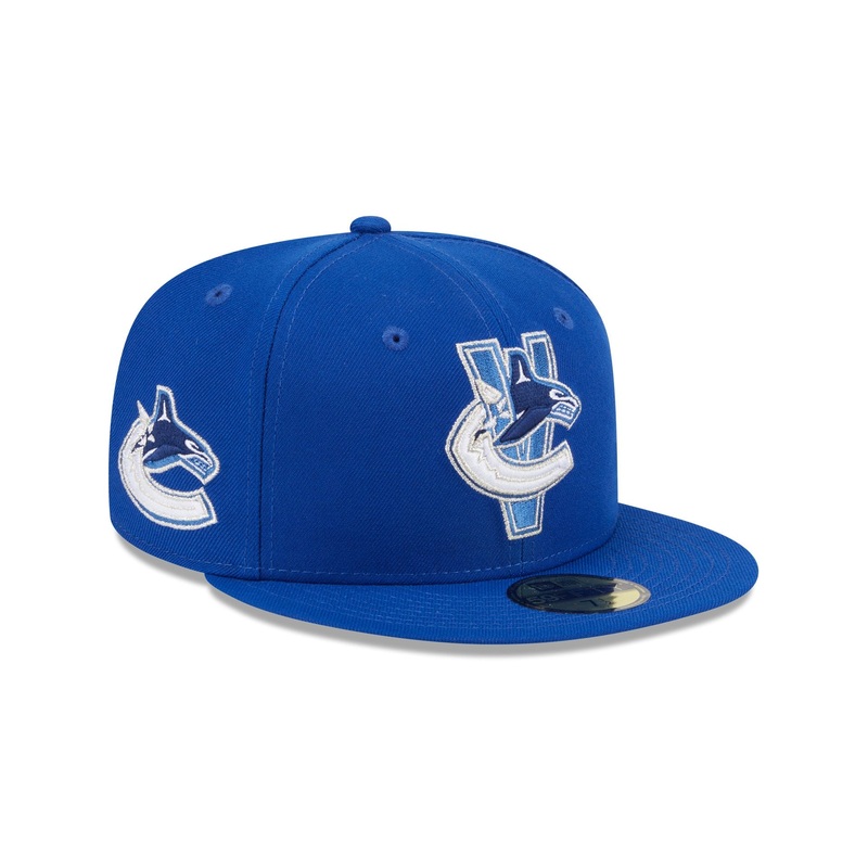 Vancouver Canucks Deceptor 59FIFTY Fitted Hat 7