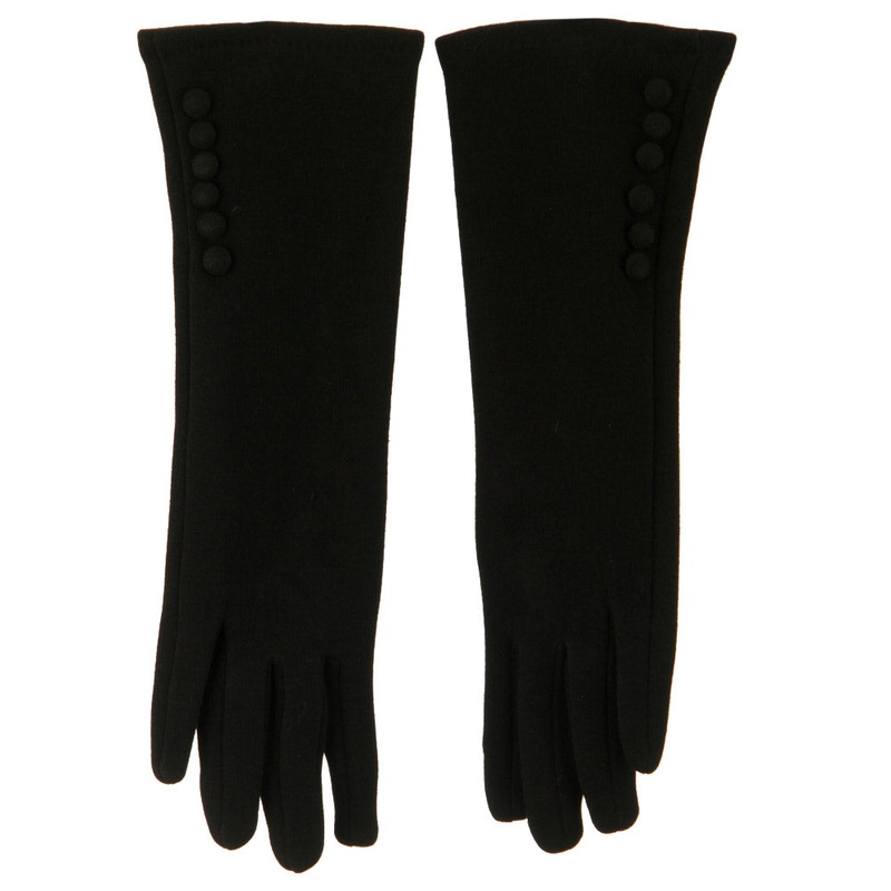 Women’s Long Sleeve Texting Glove Black One Size