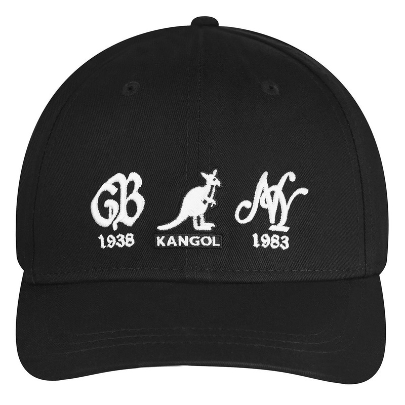 38-83 Elastic Fitted Baseball Black S/M