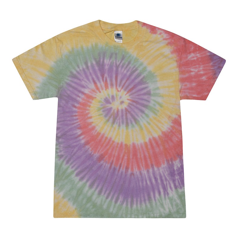 Colortone 1000 Multi-Color Tie-Dyed T-Shirt – Zen Rainbow Zen Rainbow S