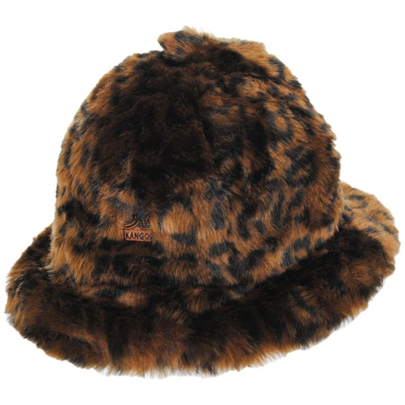 Faux Fur Casual Hat LEOPARD S