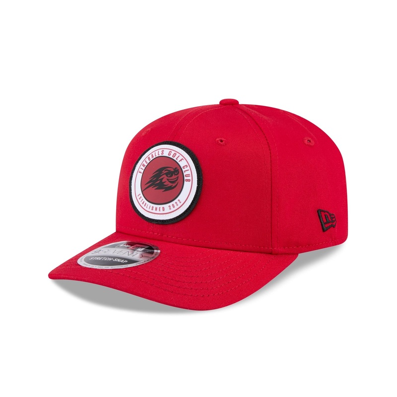 Fireballs GC Circle Patch 9SEVENTY Stretch-Snap Hat One Size
