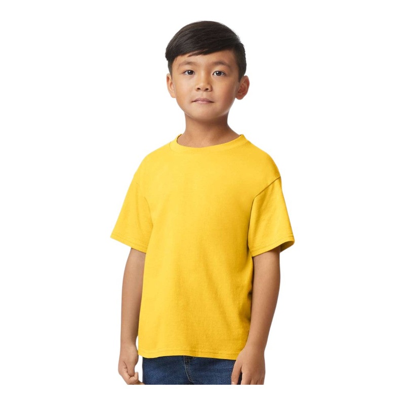 Gildan 65000B Youth Softstyle Midweight T-Shirt White XS