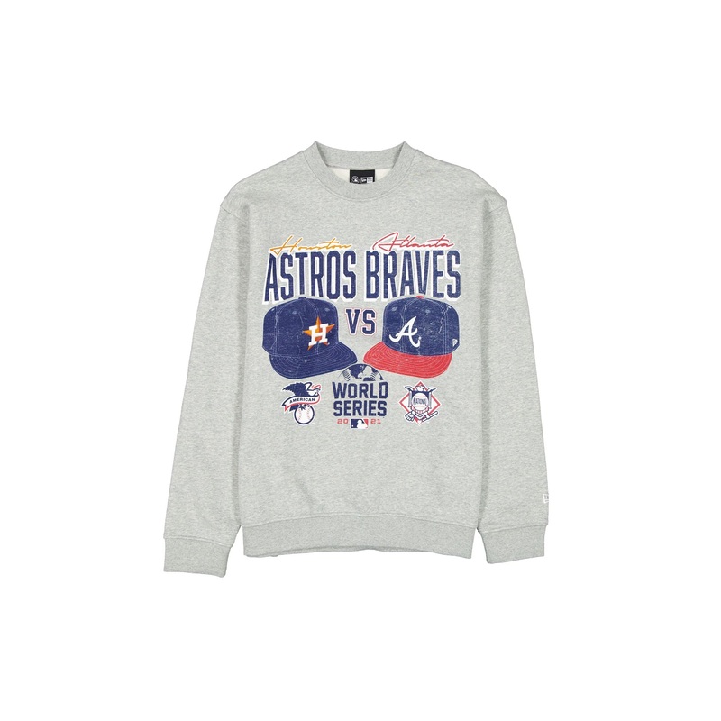 MLB 2021 World Series Sport Classics Gray Crewneck S