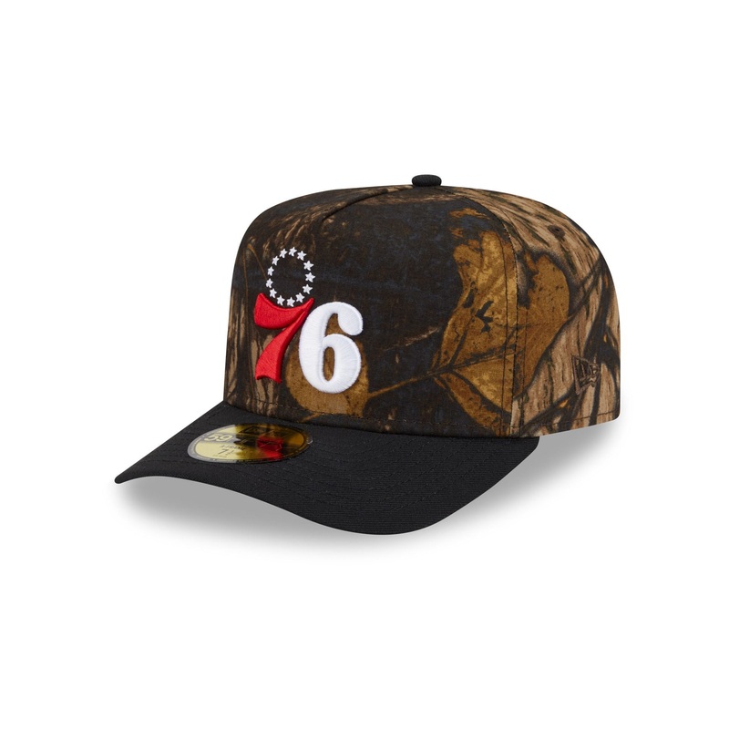 Philadelphia 76ers Ripstop Camo 59FIFTY A-Frame Fitted Hat 7