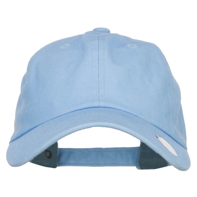 Unstructured Cotton Twill Washed Cap Blue One Size
