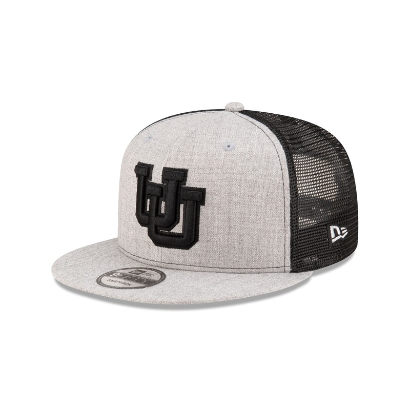 Utah Utes Gray 9FIFTY Snapback Hat One Size