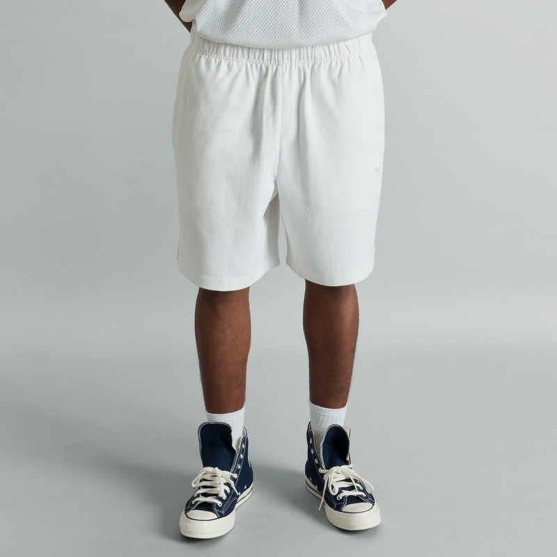 Alden College White Sweatshorts S