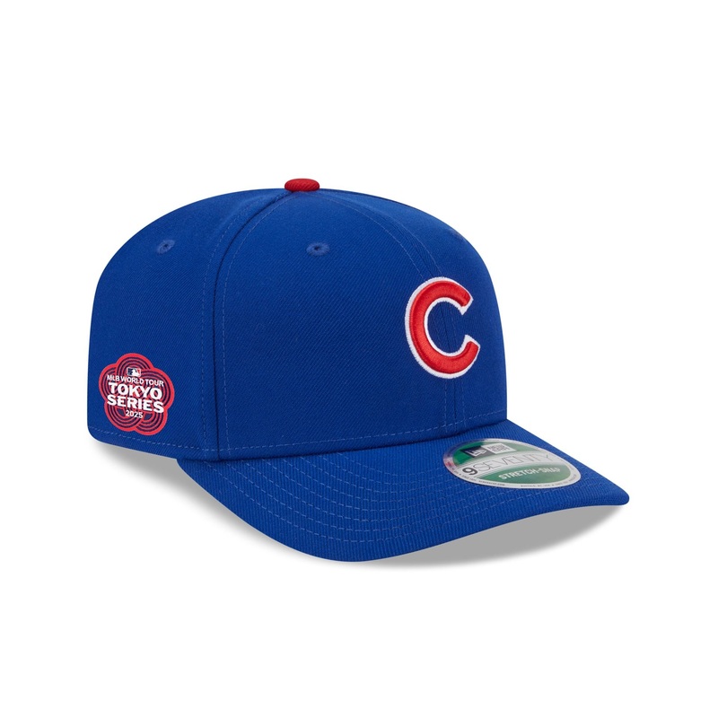 Chicago Cubs 2025 Tokyo Series Side Patch 9SEVENTY Stretch-Snap Hat One Size