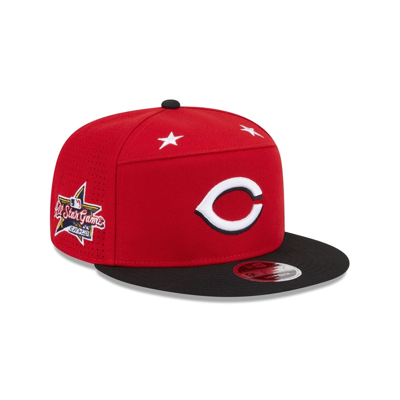 Cincinnati Reds 2025 All-Star Game Split Panel 9FIFTY Snapback Hat One Size