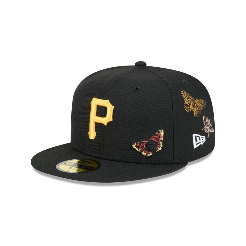 FELT x Pittsburgh Pirates Black 59FIFTY Fitted Hat 7