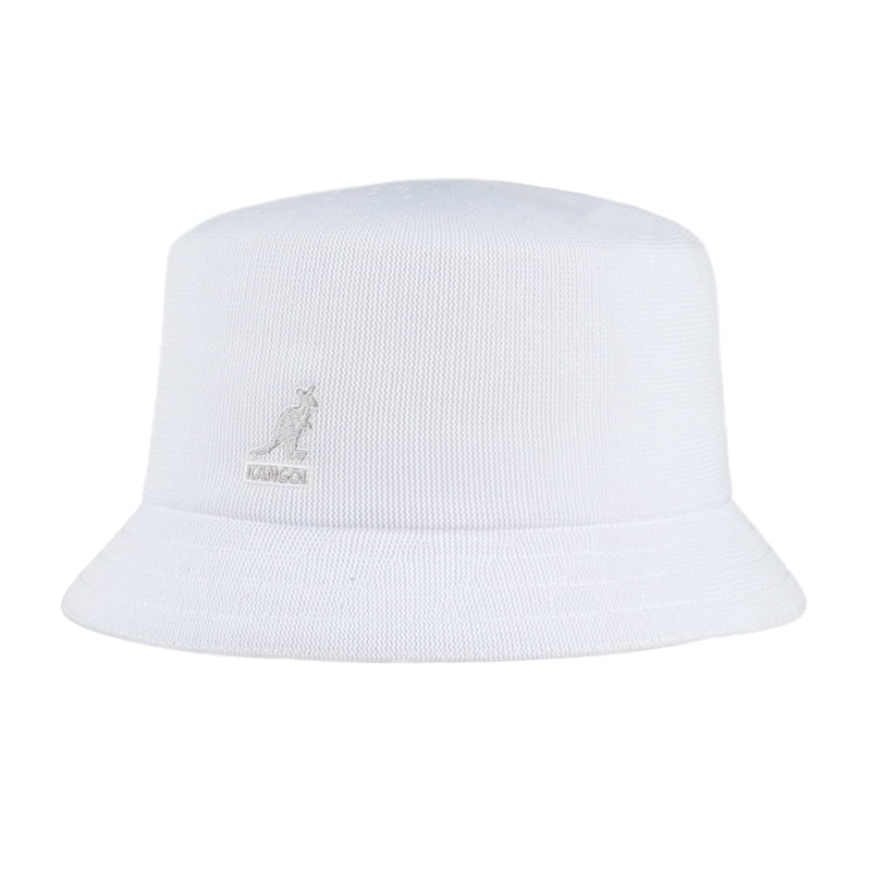 Kangol Tropic Bin Bucket Hat – White S