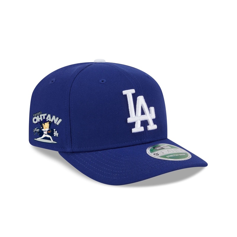 Los Angeles Dodgers Shohei Ohtani Pitching 9SEVENTY Stretch-Snap Hat One Size