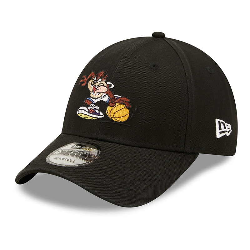 New Era 9FORTY Looney Tunes Taz Baseball Cap – Character Sports – Black Adjustable