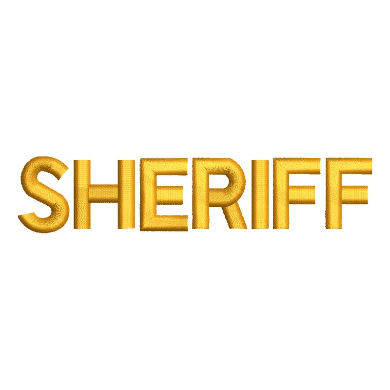 Occupation Letter – Sheriff Default Title One Size