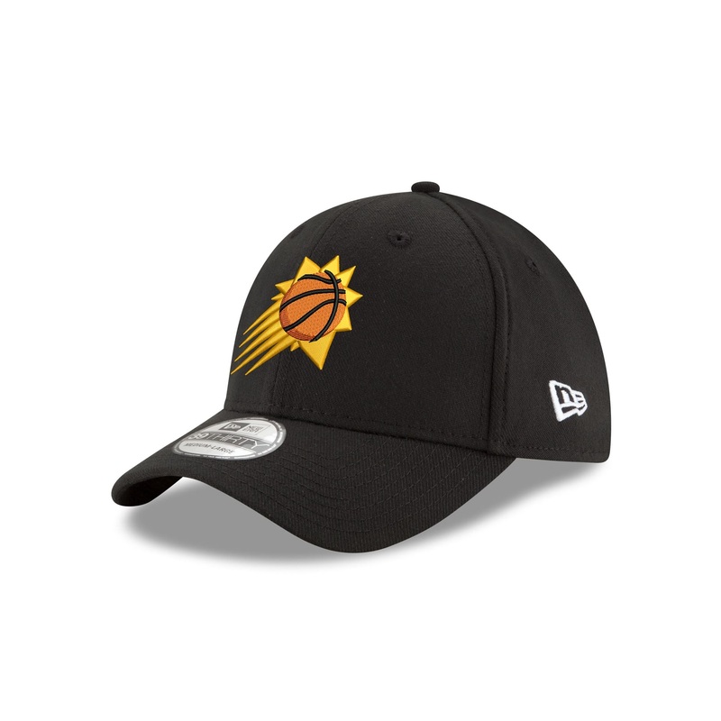 Phoenix Suns Team Classic Black 39THIRTY Stretch Fit Hat S/M