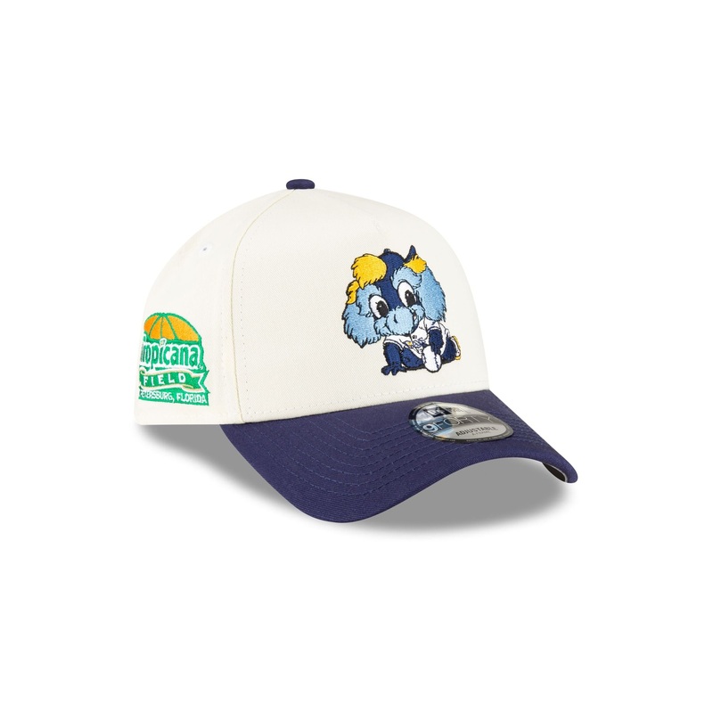 Tampa Bay Rays Mini Mascot 9FORTY A-Frame Snapback Hat One Size