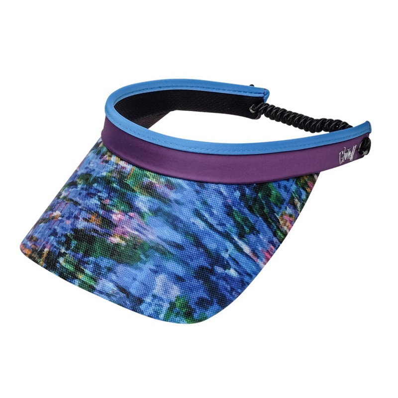 Waterfall Coil Lace Sun Visor – GloveIt Golf Hats Purple