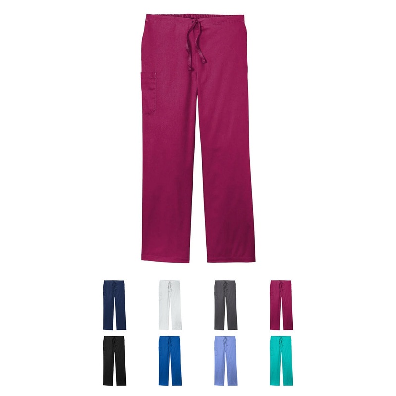 Wink Unisex Tall WorkFlex Cargo Pant WW3150T WonderWink Black XST