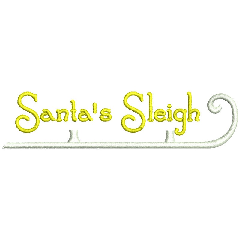 Words of Santa’s Sleigh Default Title One Size