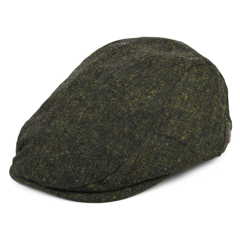 Barbour Hats Colinton Flat Cap – Olive S