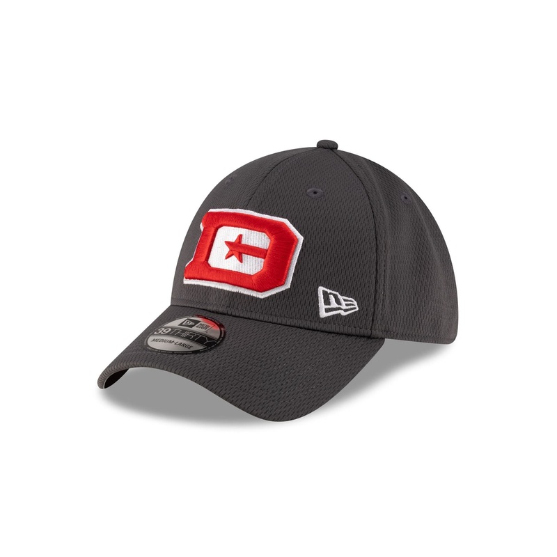 DC Defenders Gray 39THIRTY Stretch Fit Hat S/M