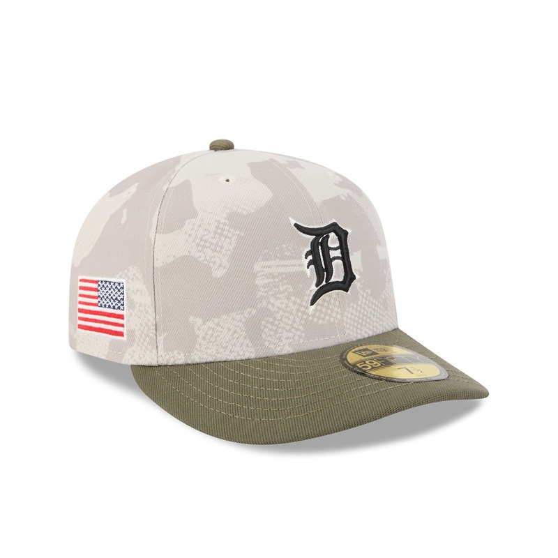 Detroit Tigers Armed Forces Day 2025 59FIFTY Fitted Hat 7