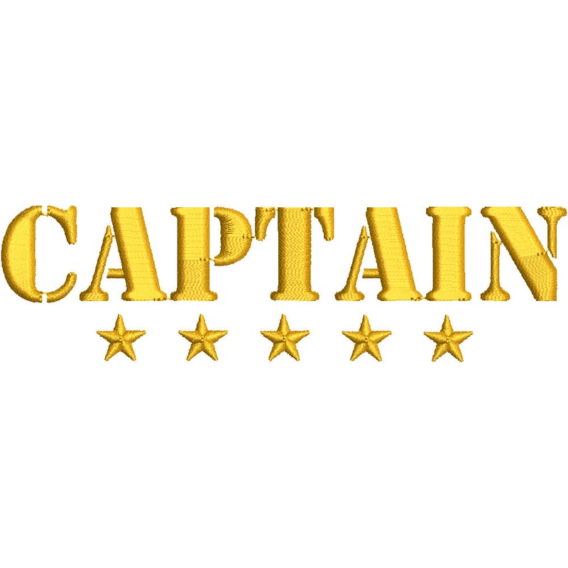 Five Stars Captain Default Title One Size