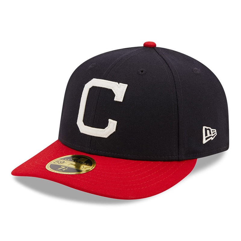 New Era 59FIFTY Chicago White Sox Low Profile Baseball Cap – MLB Cooperstown – Navy-Red 6 7/8