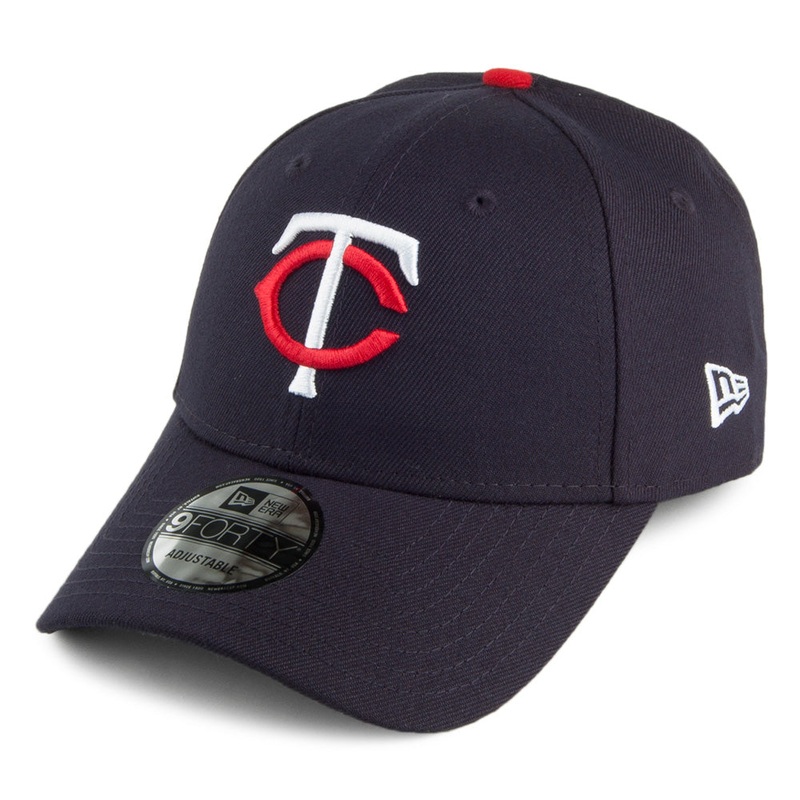 New Era 9FORTY Minnesota Twins Baseball Cap – MLB The League – Navy Blue Adjustable