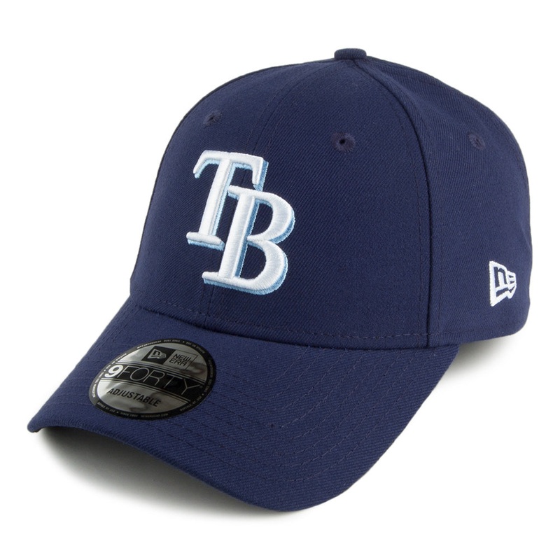 New Era 9FORTY Tampa Bay Rays Baseball Cap – League – Navy Adjustable